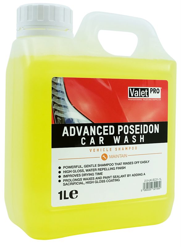 Autošampon s voskem ValetPro Advanced Poseidon Car Wash 1 L - Obrázek 3