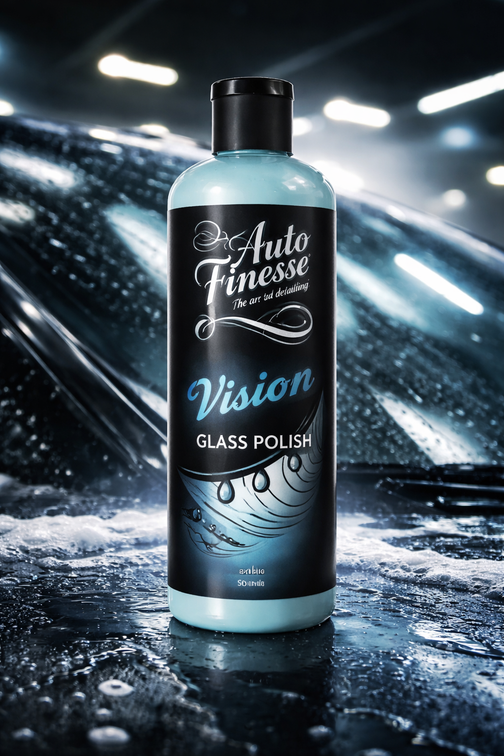 Auto Finesse Vision Glass Polish – leštěnka na okna 500 ml - Obrázek 2