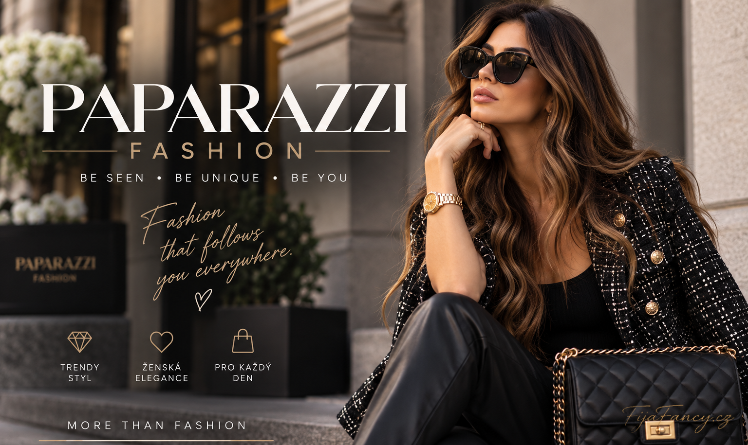 FijaFancy.cz – dámská móda, oblečení, kabelky a módní doplňky Objevte Paparazzi Fashion na FijaFancy.cz. Polská dámská móda, šaty, komplety, halenky, svetry, kalhoty a další stylové modely pro každý den.